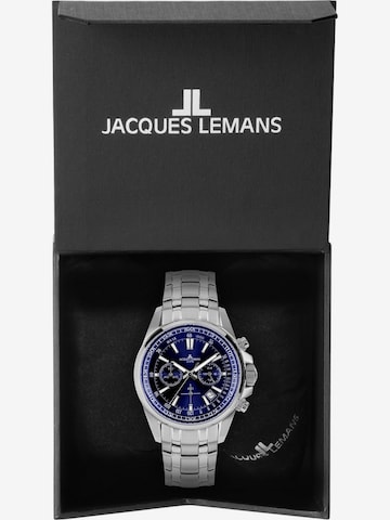 Jacques Lemans Herren Uhr in Blau