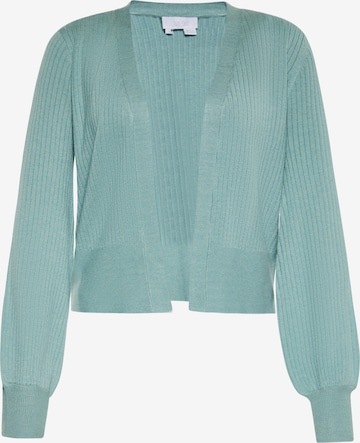 usha WHITE LABEL Knit Cardigan in Blue: front