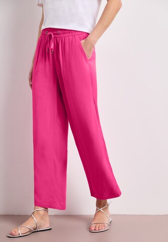 STREET ONE Wide leg Pants in Pink