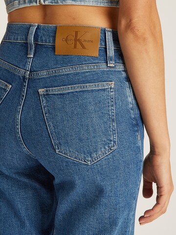 Calvin Klein Jeans Zwężany krój Jeansy w kolorze niebieski