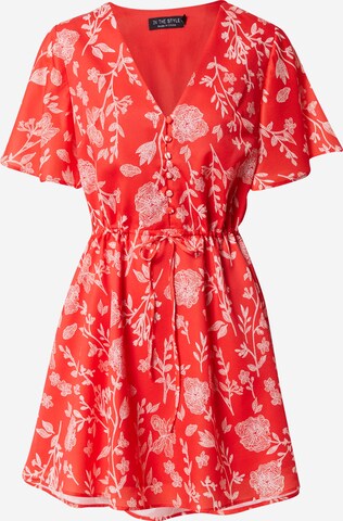 Robe d’été 'JOSSA' In The Style en rouge : devant