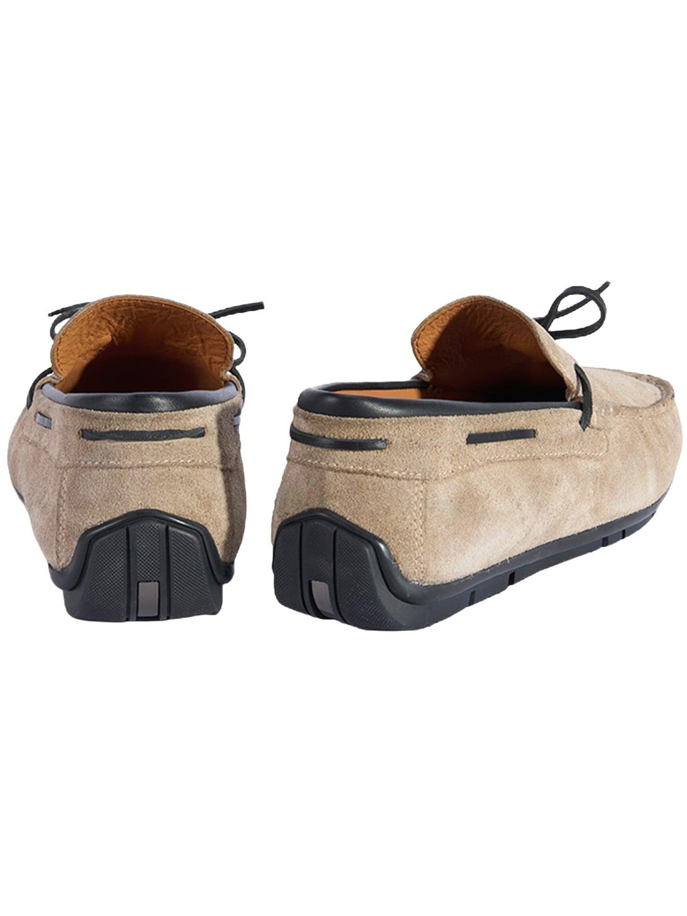 Desa - Mocasines 'DESA Herren-Schnürslipper aus Wildleder' en beige