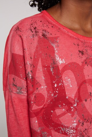 Soccx - Camisa 'Memory Lane' em vermelho