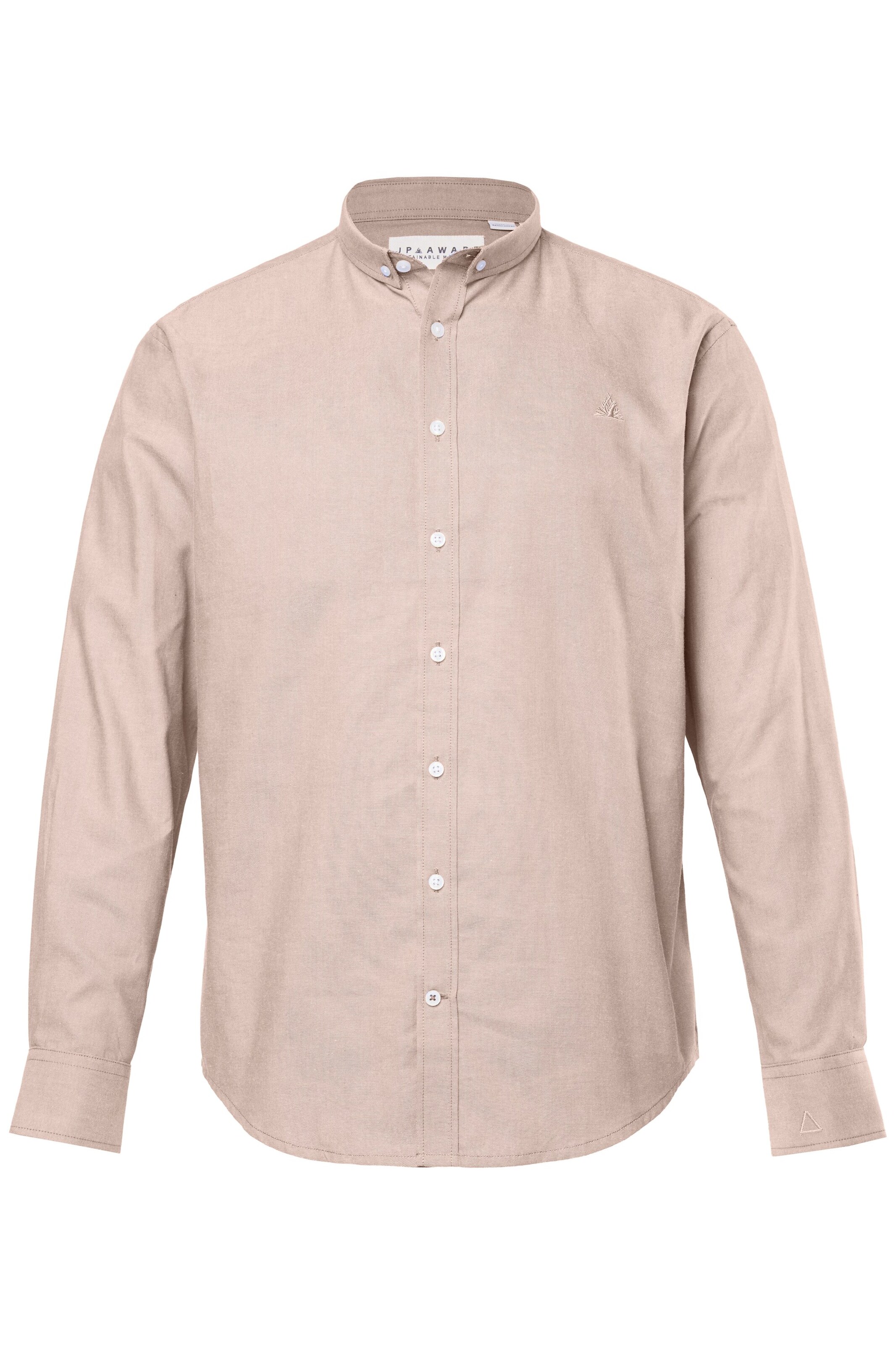 JP1880 Regular fit Button Up Shirt in Beige: front