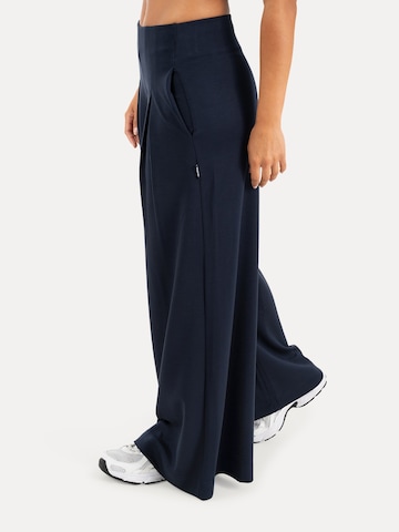 Smilodox Wide Leg Hose 'Vanea' in Blau