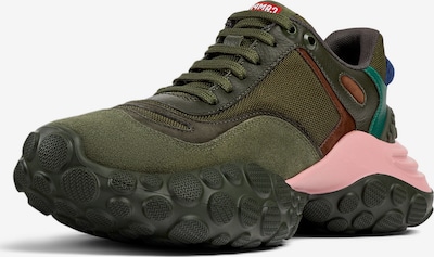 CAMPER Sneaker 'Pelotas Mars' in dunkelblau / dunkelbraun / dunkelgrün / rosa, Produktansicht