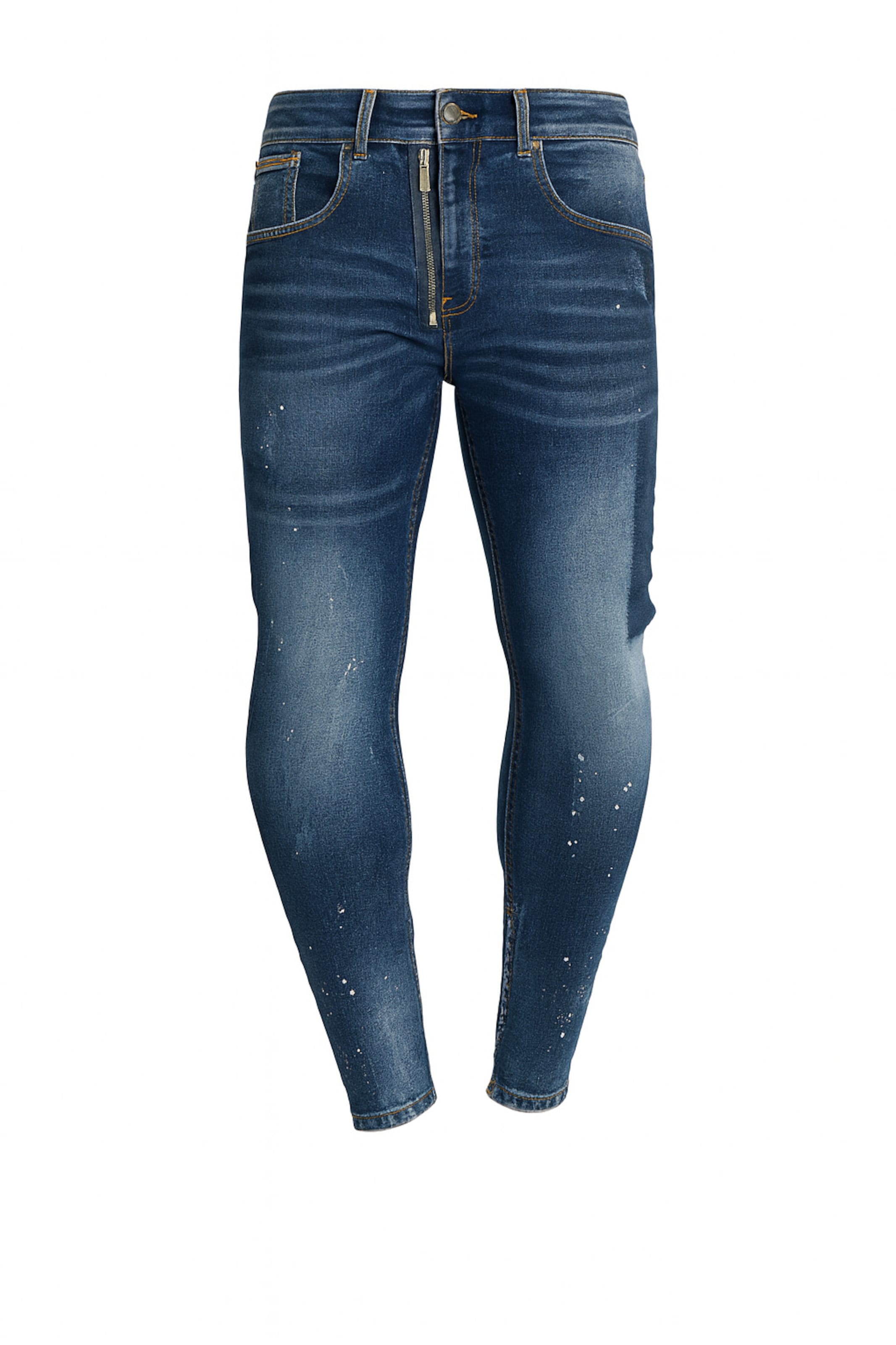 Skinny Jean 'Mania' Gianni Kavanagh en bleu : devant