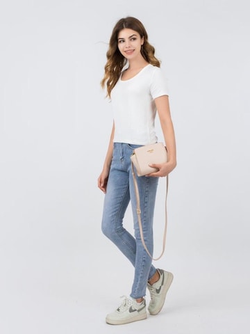 Sac bandoulière 'Katy' Princely London en beige