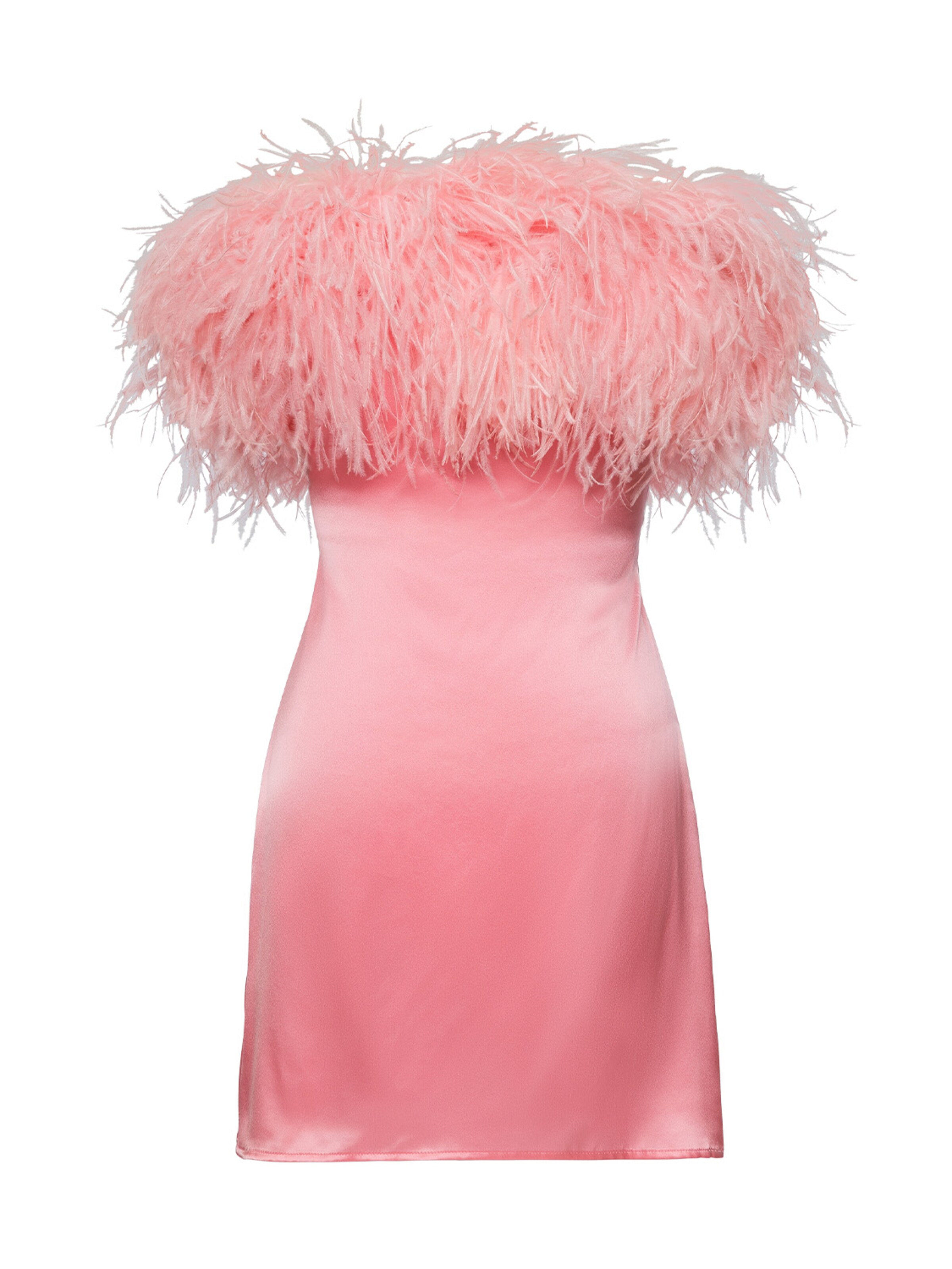 Robe de cocktail 'Melody' Anse Victorin en rose : devant