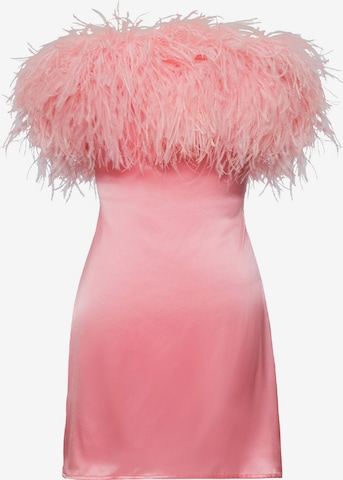 Robe de cocktail 'Melody' Anse Victorin en rose : devant
