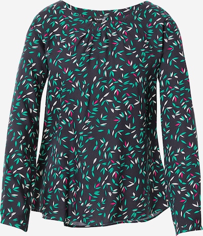 TAIFUN Blouse in dark green / mixed colours, Item view