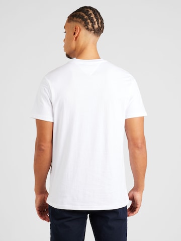 T-Shirt 'ESSENTIAL' Tommy Jeans en blanc