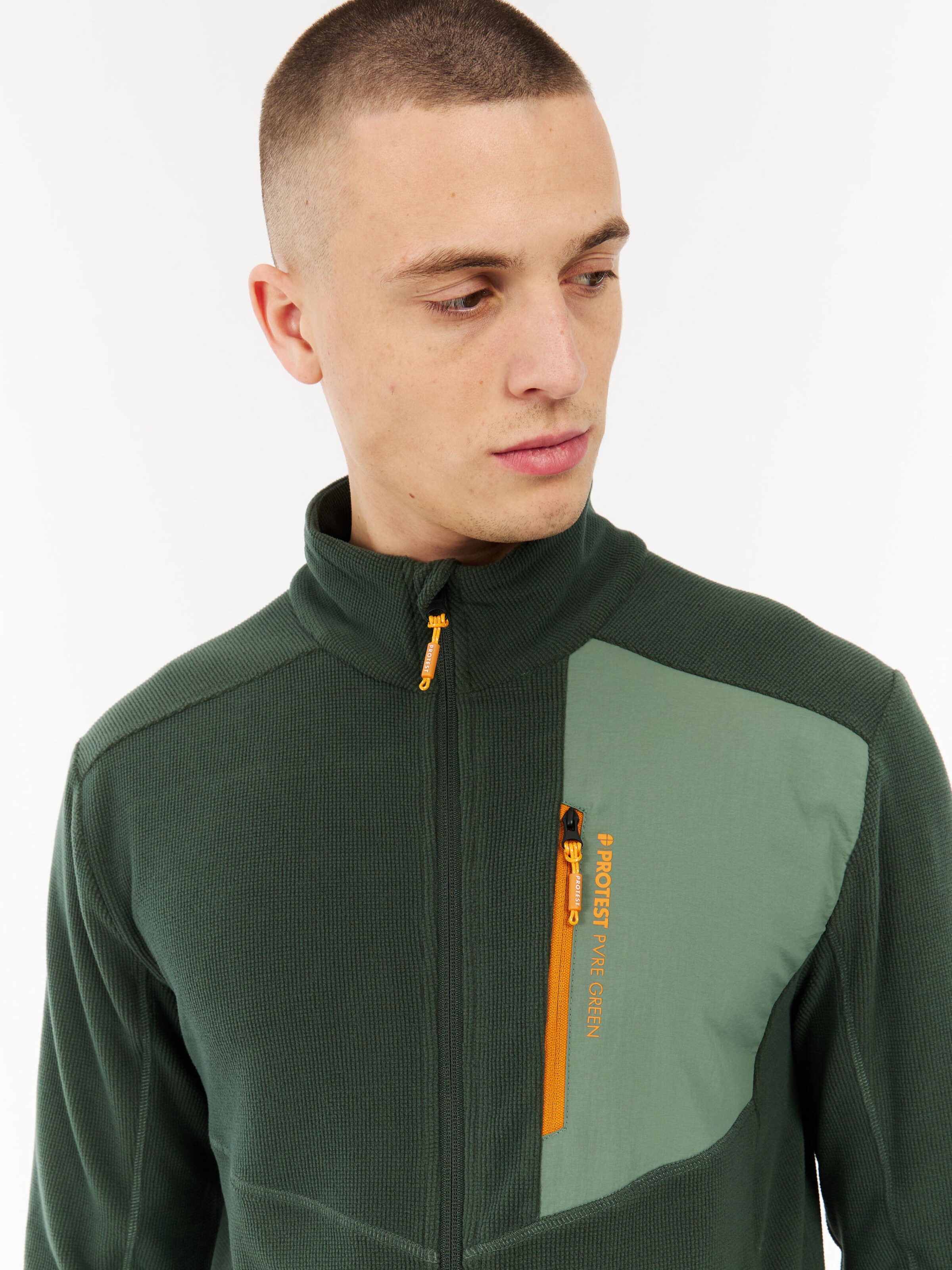 PROTEST Fleecejacke 'PRTPallas' in Grün