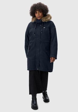 Parka invernale 'Tawny' di Ragwear in blu
