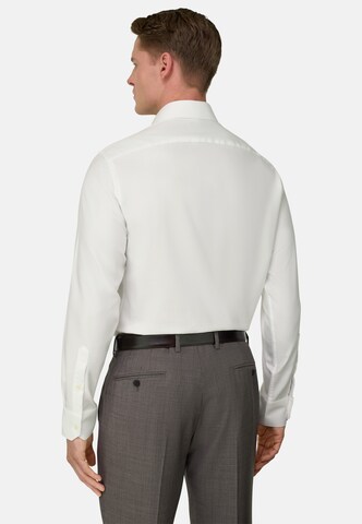 Boggi Milano Slim Fit Hemd in Weiß