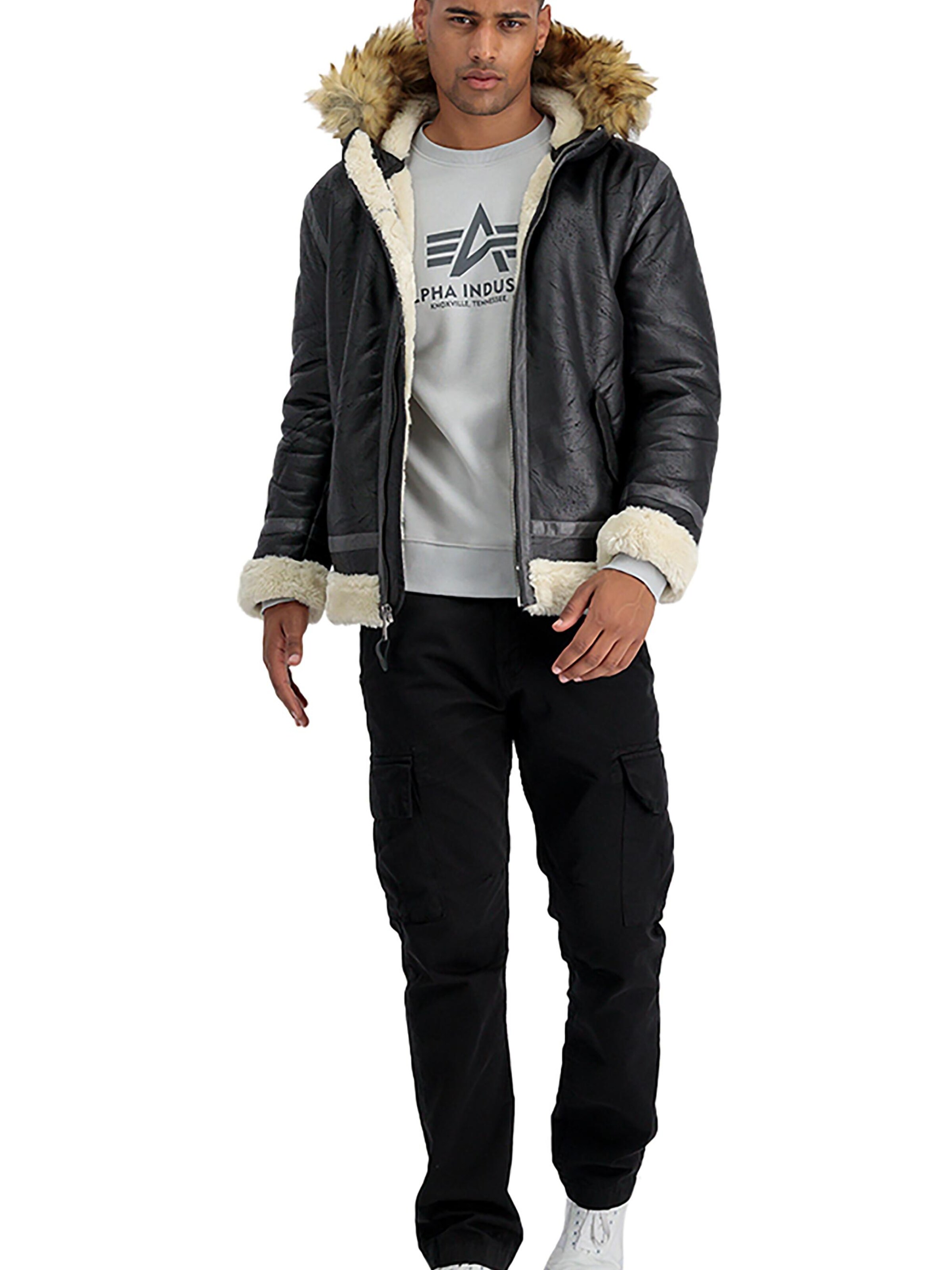ALPHA INDUSTRIES Between-Season Jacket 'B3 FL' in Mixed colors