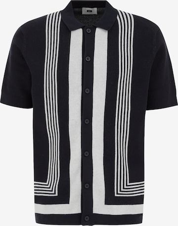 mėlyna WE Fashion Standartinis modelis Marškiniai: priekis