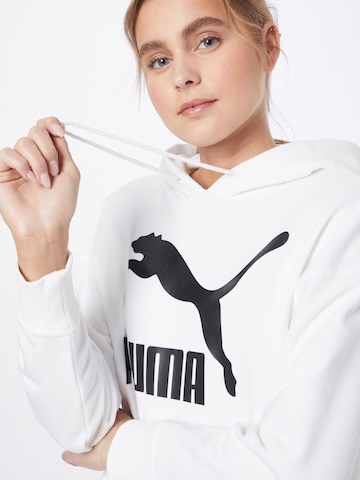 PUMA Μπλούζα φούτερ σε λευκό