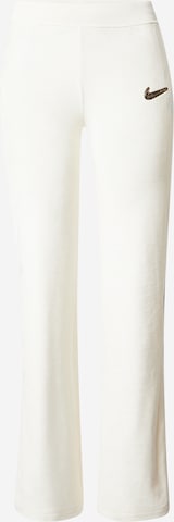 Nike Sportswear Lużny krój Spodnie w kolorze biały: przód