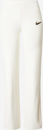 Kelnės iš Nike Sportswear, spalva – šokolado spalva / balkšva, Prekių apžvalga