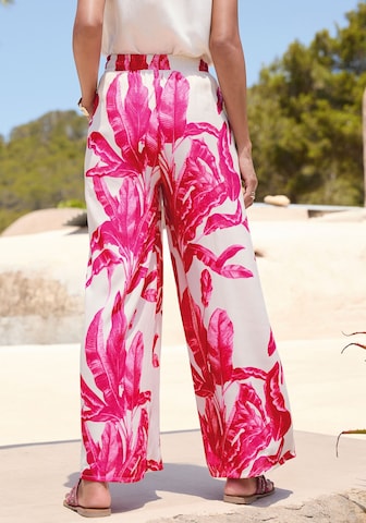 LASCANA Loose fit Pants in White