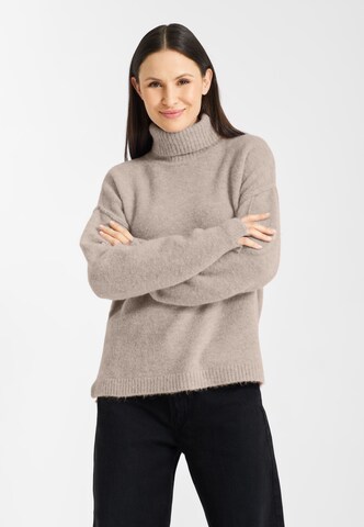 Frieda & Freddies NY Sweater in Beige: front