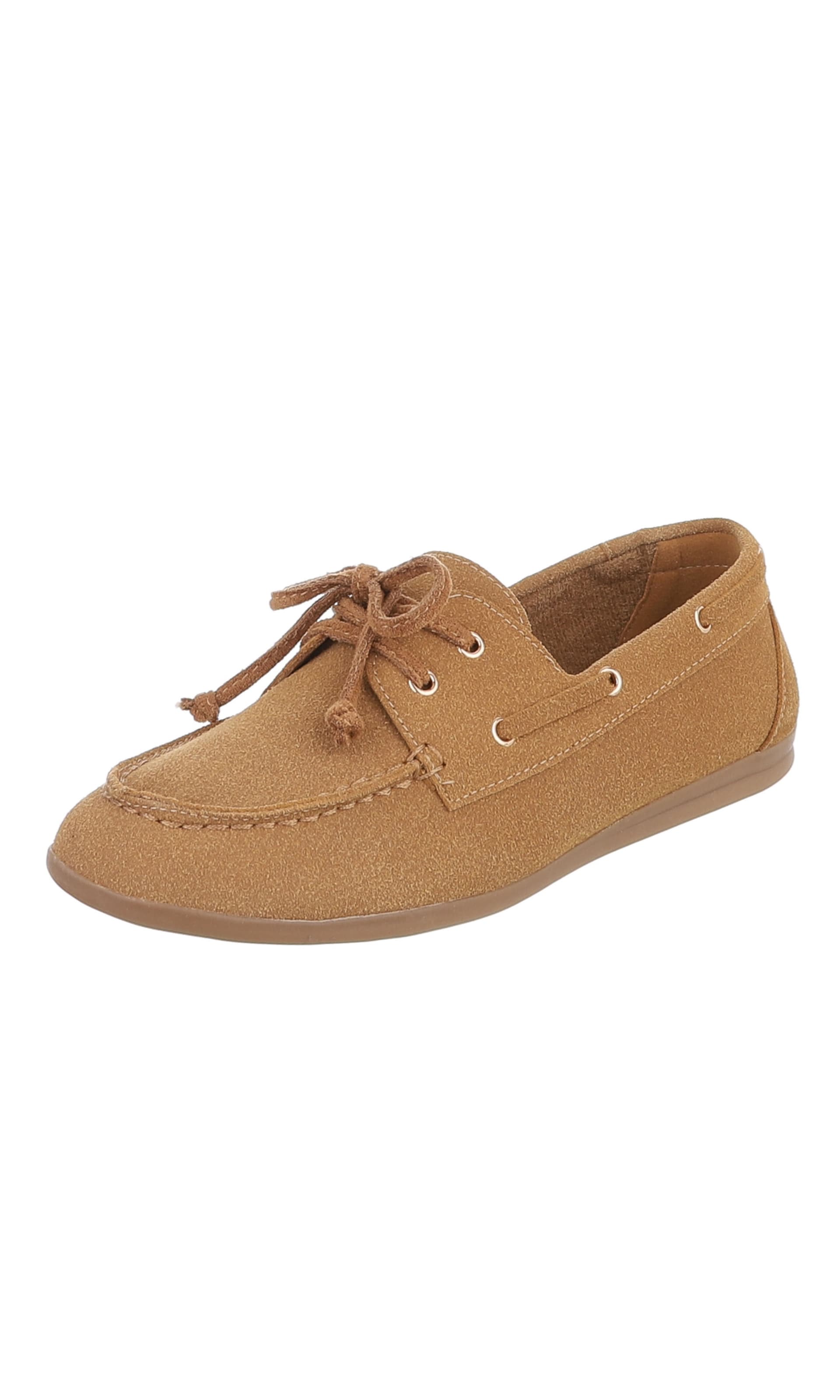 Ital-Design Moccasins in 36 in Camel, Item view