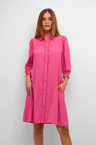 CULTURE Shirt Dress 'asmine' in Pink: front