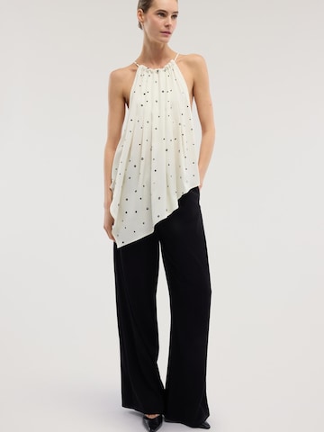 Trussardi - Top en blanco