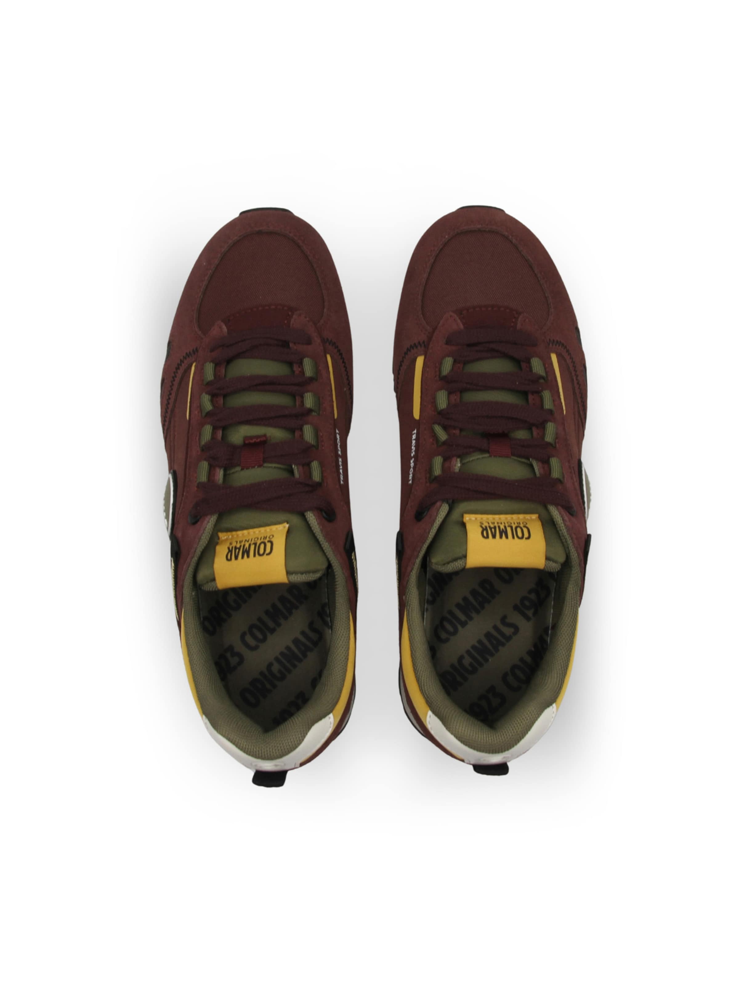 Colmar Platform trainers 'Travis' in Red: top