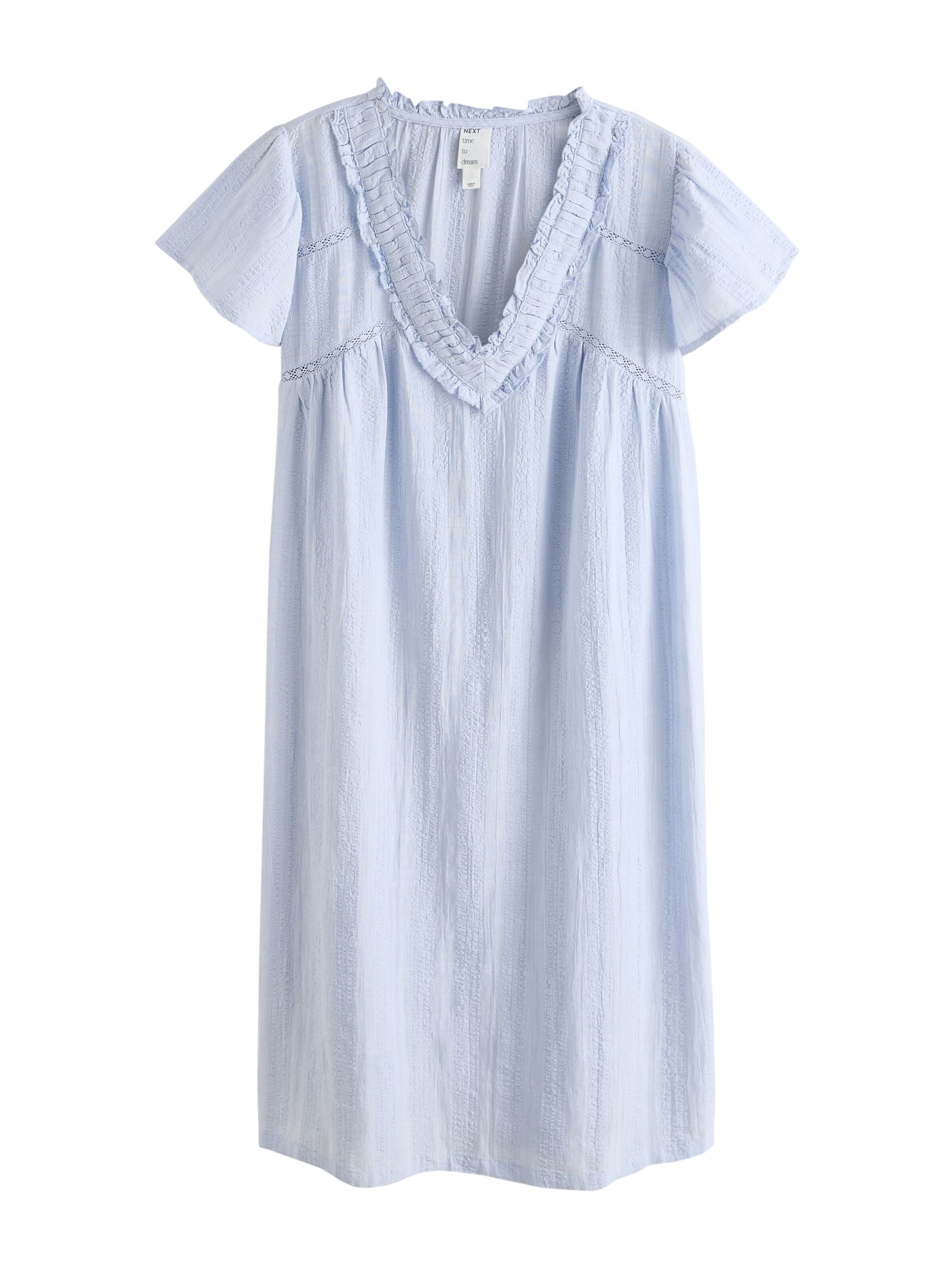 Next Nightgown in Blue: front