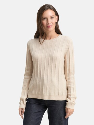 TOM TAILOR Pullover in Beige: Vorderseite