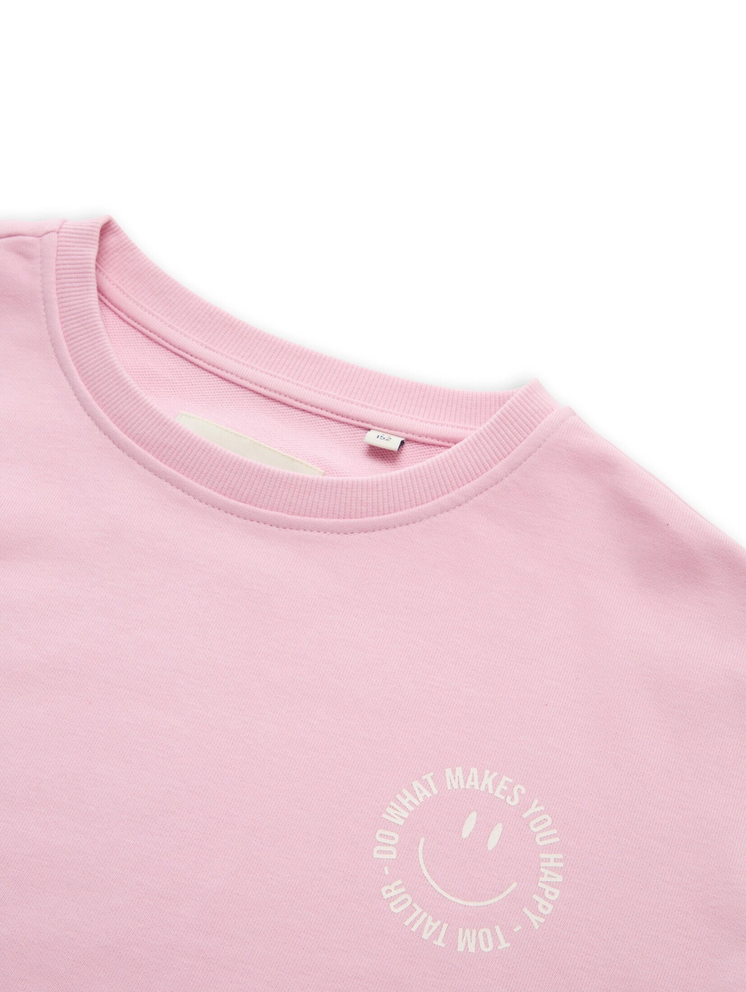 TOM TAILOR Sweatshirt in Pink