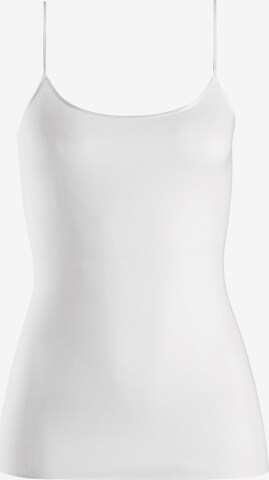 Hanro Top ' Cotton Seamless ' in Wit: voorkant