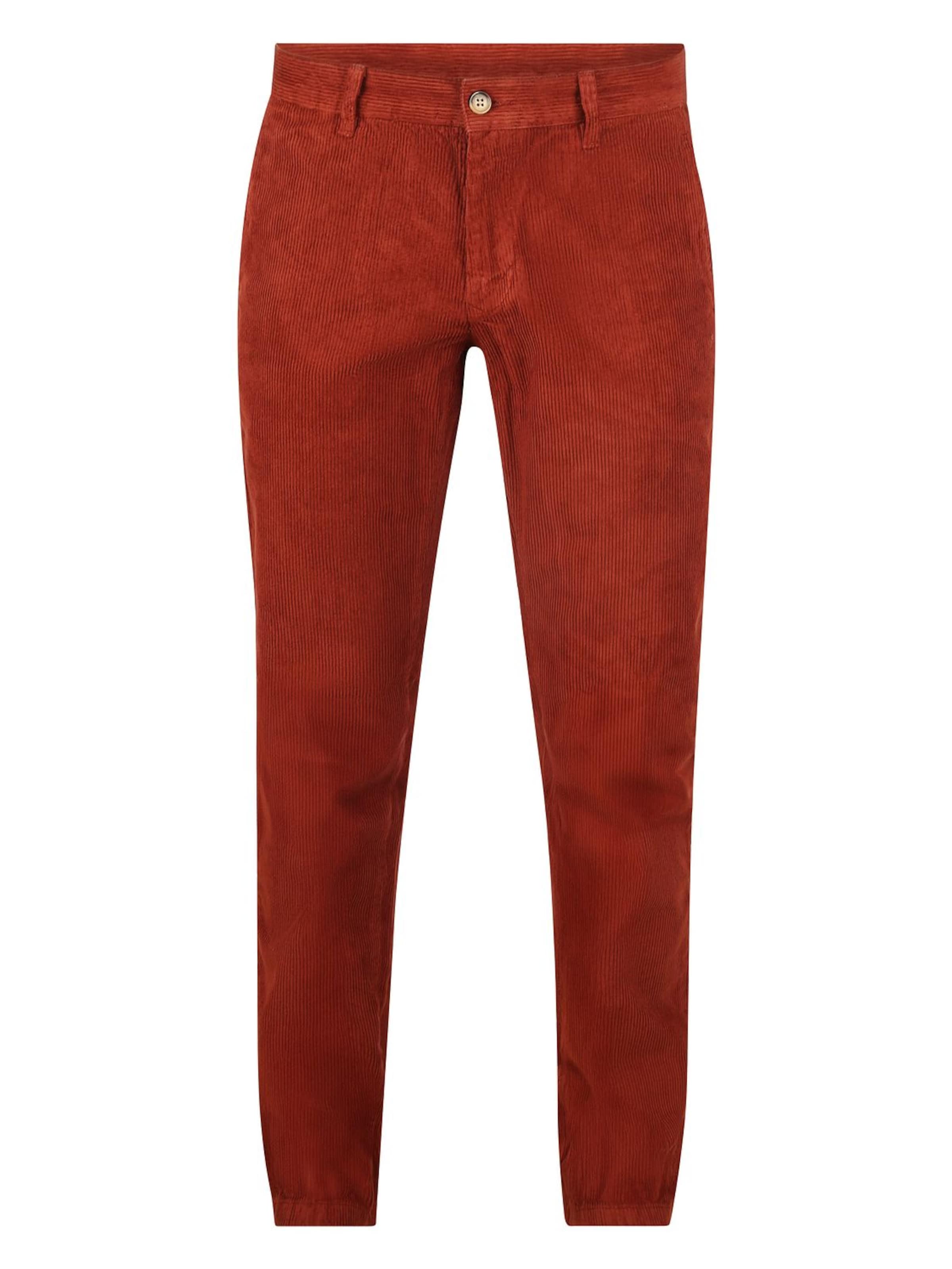 Steppin' out Regular Chinohose‌‌‌‌‌‌‌‌ in Rot: Vorderseite