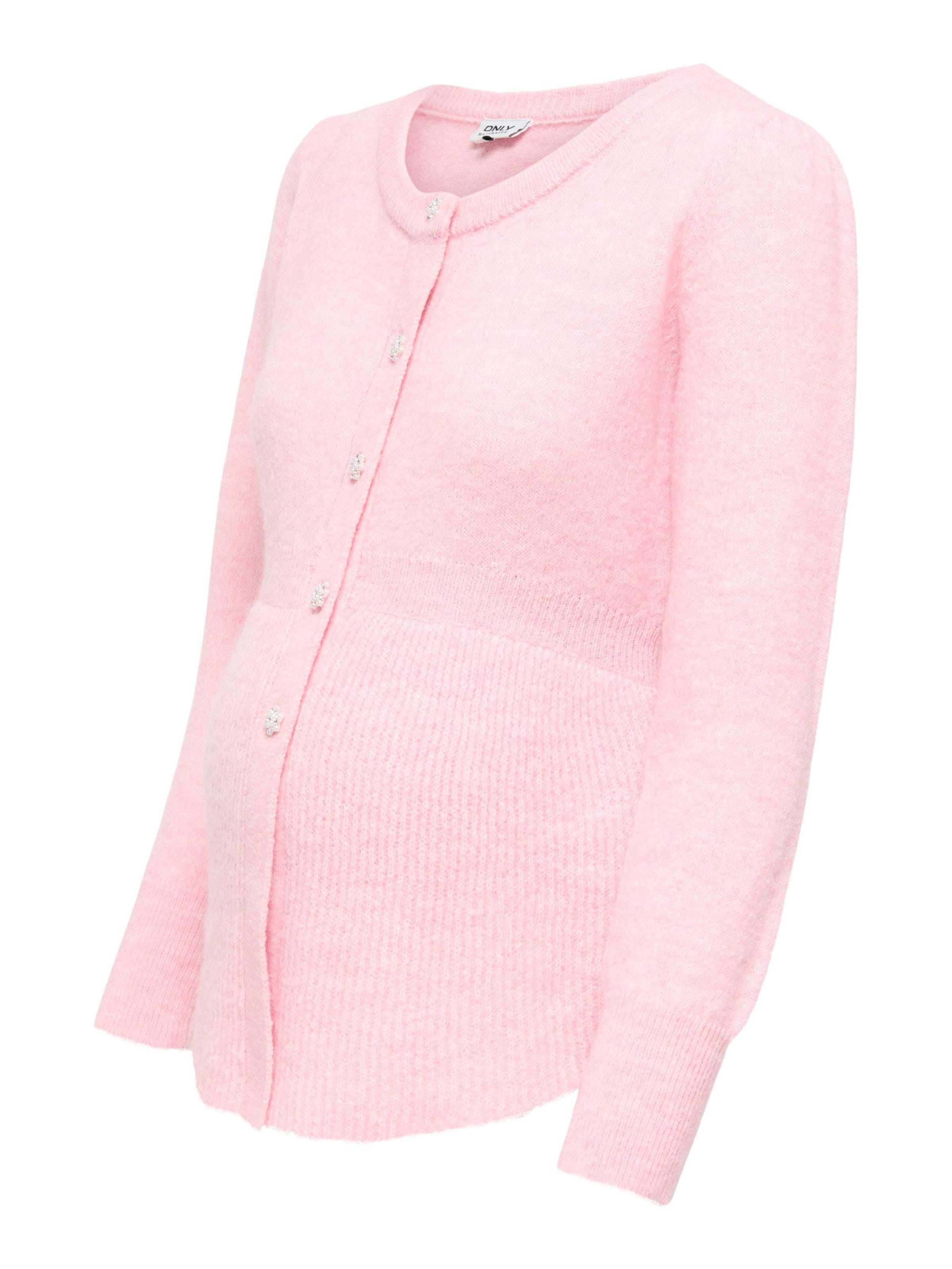 Only Maternity - Cárdigan 'OLMMonique' en rosa: frente
