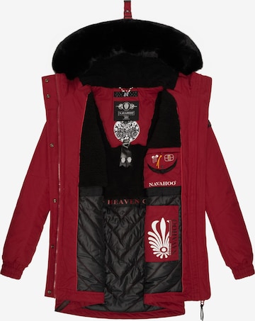 NAVAHOO Wintermantel in Rot