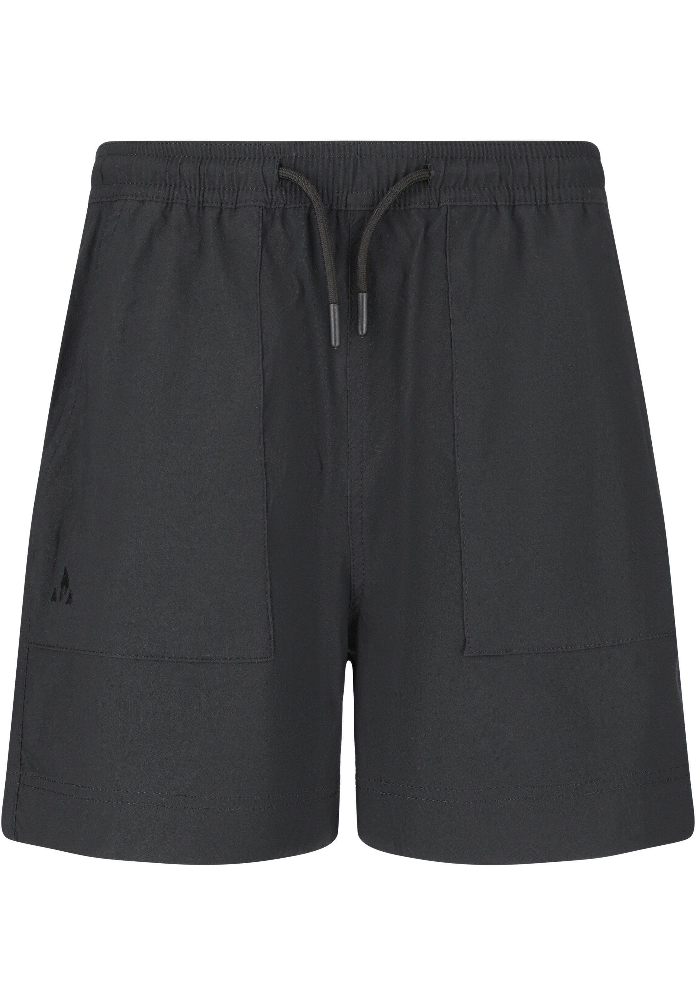 Whistler Regular Shorts 'Portus jr.' in Schwarz: Vorderseite