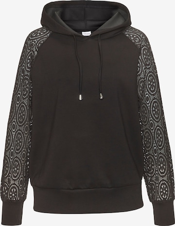 LASCANA Bluzka sportowa w kolorze czarny: przód