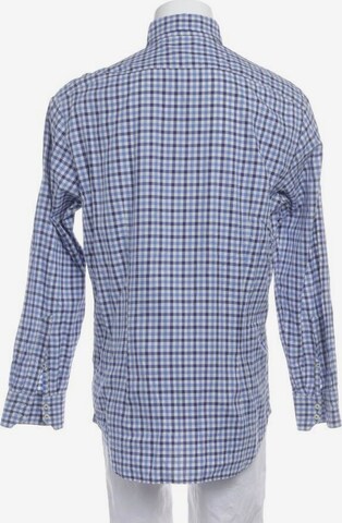 Van Laack Button Up Shirt in L in Blue