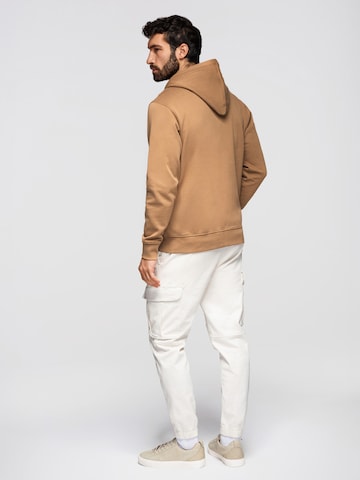 Ombre Sweatshirt 'OM-SSBZ-0272' in Bruin
