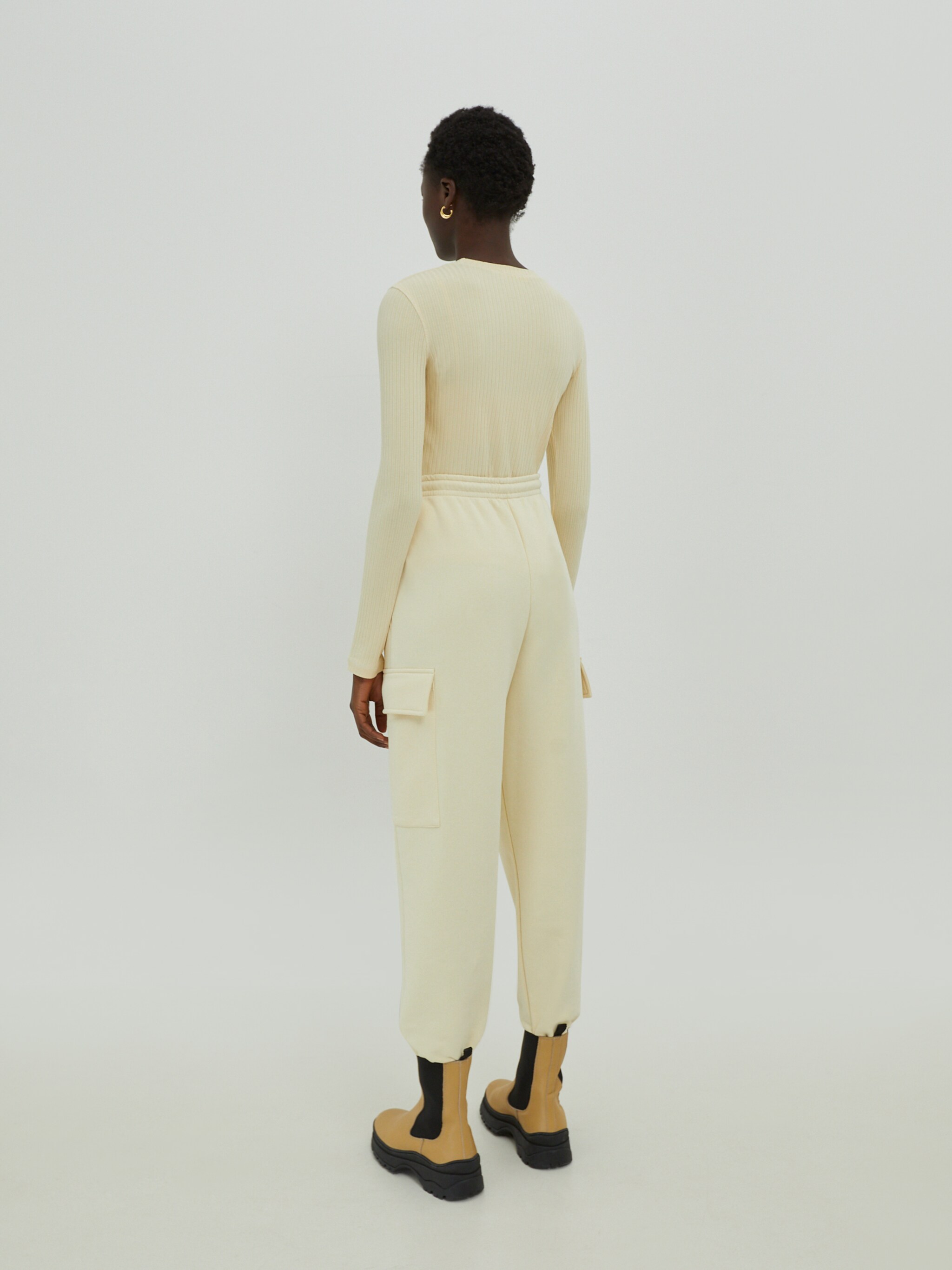 EDITED Producten Shirt 'Gwen' Beige