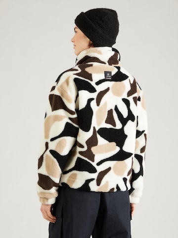 Bogner Fire + Ice Athletic fleece jacket 'NINETTA3' in White