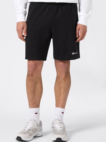 Champion Authentic Athletic Apparel Loosefit Byxa i svart: framsida