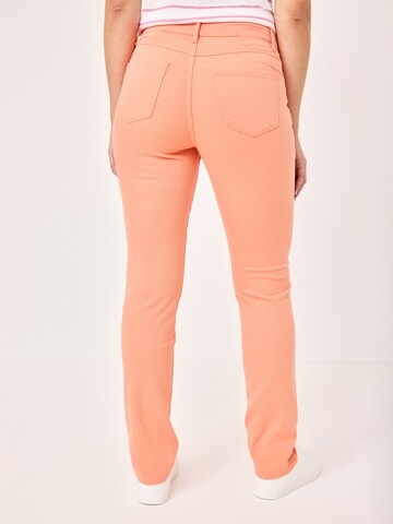 PADDOCKS Slimfit Hose in Orange