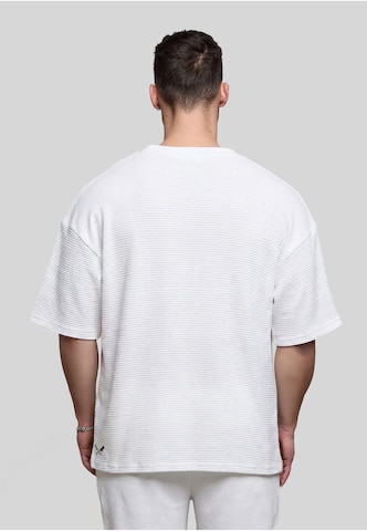 T-Shirt Distorted People en blanc