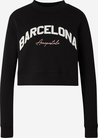 AÉROPOSTALE Sweatshirt i svart: forside