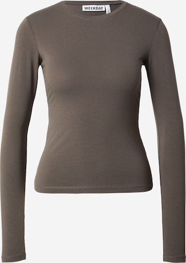 WEEKDAY Paita värissä ruskea, Tuotenäkymä