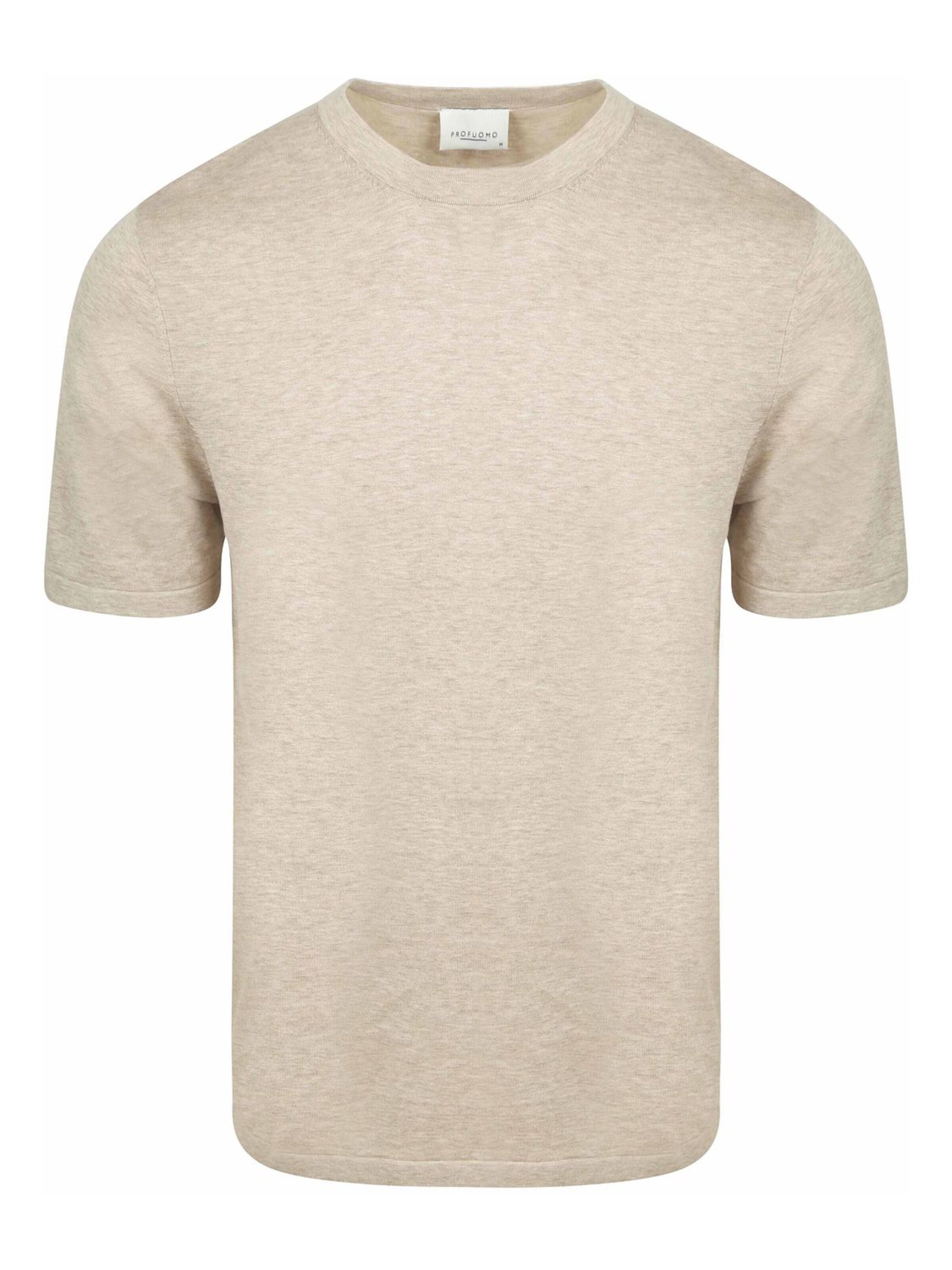 Profuomo Shirt in Beige: front