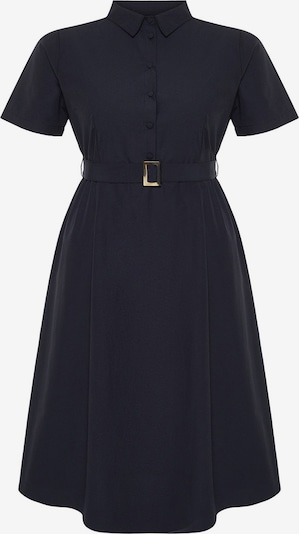 Trendyol Curve Puseromekko värissä laivastonsininen, Tuotenäkymä